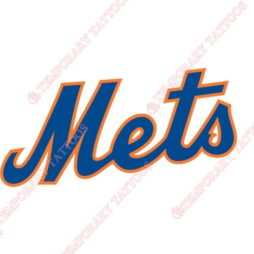New York Mets Customize Temporary Tattoos Stickers NO.1753